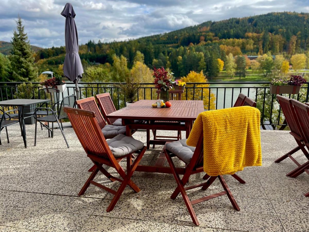 Penzion U Prehrady Luhačovice Exterior foto